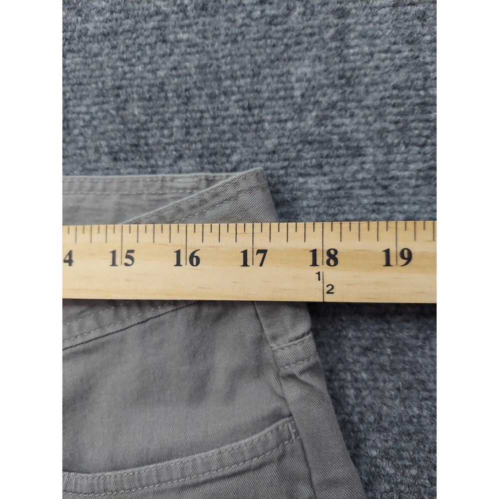 Oakley Chino Pants‎ Mens 36x32 Gray Straight Lightweight Casual Stretch Logo - Picture 11 of 12